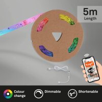 BRILONER - USB LED Strip 5m Smart Home, App- und...