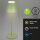 Akku-Leuchte Briloner LED Grün Dimmbar Akku-Lampe