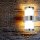 Au&szlig;enleuchte Eglo Baverly 1 LED Gartenleuchte IP44 Gartenlampe Edelstahl 2 x 3,7W