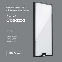 Außenleuchte Eglo Casazza LED Wandleuchte mit...