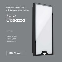 Außenleuchte Eglo Casazza LED Wandleuchte mit...