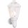 Lumimart Aaron Außenwandleuchte E27 Bewegungsmelder IP44 Weiß Aluminiumdruckguss