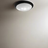 Lumimart Damian LED Außenleuchte 11W IP44 Rund Schwarz