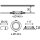 Einbauleuchte Briloner Flat In LED Einbaulampe 3er Set Nickelmatt 9 W Neutralweiß schwenkbar