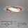 Einbauleuchte Briloner Trap LED Einbaulampe 3er Set Nickelmatt dimmbar 5W GU10 schwenkbar