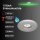 LED Einbaulampe Attach, Aluminium, Bohrloch 3,5 cm, 1,8 Watt, 3000K, IP44, Ø 4,5 cm – Briloner