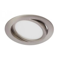Einbauleuchte Briloner Flat In LED Einbaulampe Nickelmatt...