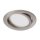 Einbauleuchte Briloner Flat In LED Einbaulampe Nickelmatt 9 W Neutralweiß schwenkbar