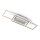 Deckenleuchte Briloner Frame 28 Watte LED Deckenlampe getrennte Schaltung über Wandschalter Chrom-matt