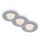 Einbauleuchten Briloner 3er Set Chrom-matt LED Einbauspot IP44