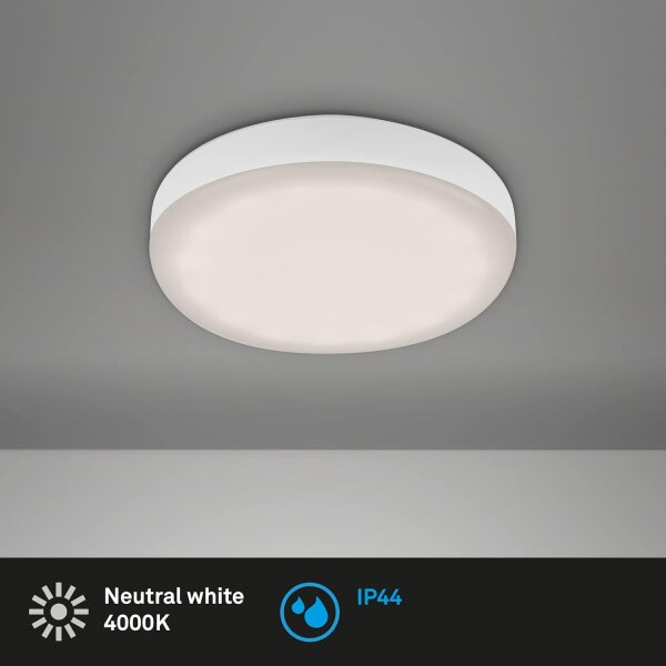 Einbauleuchte Briloner 3 Watt LED Spot Weiß Einbaulampe IP44 4000K