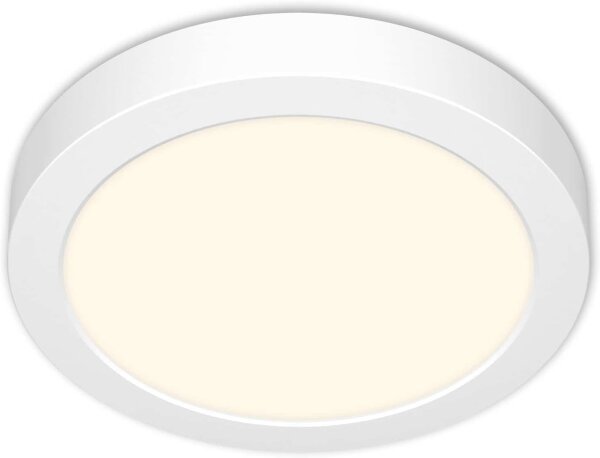 Deckenleuchte Briloner 18 Watt LED Deckenlampe 22 cm 1850 Lumen