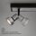 Strahler Briloner Silver Crafted 3er Spot 4,9 Watt LED GU10 Deckenlampe Deckeleuchte
