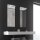 Spiegelleuchte Briloner 9 Watt LED Wandlampe IP44 4000K Chrom matt