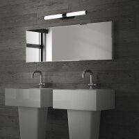 Spiegelleuchte Briloner 6 Watt LED Badleuchte Schwarz 40...