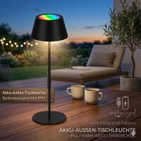 Briloner LED RGB Akku-Tischleuchte 7466015 –...
