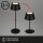 Briloner LED RGB Akku-Tischleuchte 7466015 – Kabellose Touchlampe mit Farbwechsel, schwarz, 2,6 W