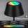 Briloner LED RGB Akku-Tischleuchte 7466015 – Kabellose Touchlampe mit Farbwechsel, schwarz, 2,6 W