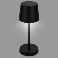 Akku-Leuchte Briloner LED schwarz Dimmbar Akku-Lampe