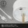 Akku-Tischlampe Akku-Leuchte, Braun-Gold, 2,6 Watt, 3000K, dimmbar, Ø 12 cm – Briloner