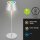 Briloner LED RGB Akku-Tischleuchte 7466018 – Kabellose Touchlampe mit Farbwechsel, silber, 2,6 W