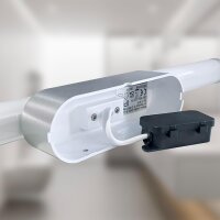 Briloner LED Spiegelleuchte Chrom-Matt 40cm 6W 720lm Neutralweiß IP44