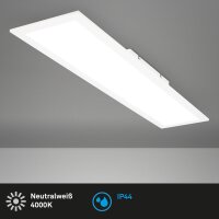Deckenleuchte Briloner 25 Watt LED Panel IP44 Badleuchte...