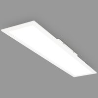 LED Deckenleuchte Badleuchte Panel, Weiß, 25 Watt, IP44, 78 x 18 x 6,5 cm – Briloner