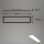 Deckenleuchte Briloner 25 Watt LED Panel IP44 Badleuchte 78 cm Deckenlampe
