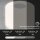 Akku-Tischlampe Akku-Lampe Mini, Silber, 2 Watt, 2700K, Touchdimmer, IP44 – Briloner