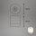 Akku-Tischlampe Akku-Lampe Mini, Silber, 2 Watt, 2700K, Touchdimmer, IP44 – Briloner
