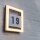 Lutec Alice LED Außenwandleuchte mit Hausnummer 13W IP44 Anthrazit/Silber