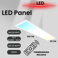 Deckenlampe CCT LED Panel Fernbedienung dimmbar...