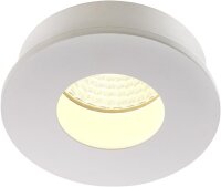 LED Einbauspot Polar, Weiß, Bohrloch 8 cm, 11 Watt, 2700K, dimmbar, Ø 9,3 cm – Nordlux