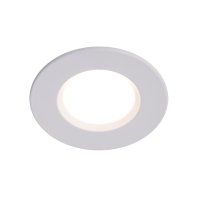 B-Kartonage Einbauleuchte Nordlux Mahi Weiß 8,5 Watt LED IP65 dimmbar über Schalter Spot Einbaulampe