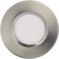 Einbauleuchte Nordlux Dorado 5,5 Watt LED dimmbar IP65 Nickelmatt Einbaulampe Spot