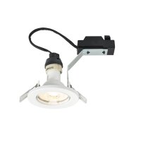Einbauleuchte Nordlux Canis 5er Set Weiß 4,8 Watt LED GU10 Spot Einbaulampe