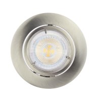 Einbauleuchte Nordlux Carina Nickelmatt 5 Watt LED dimmbar Einbaulampe Spot