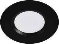 B-Kartonage Einbauleuchte Nordlux Mahi Schwarz 8,5 Watt LED IP65 dimmbar über Schalter