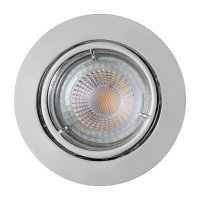 B-Kartonage Einbauleuchte Nordlux Carina 3er Set LED dimmbar Chrom 5 Watt Spot Einbaulampe