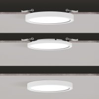 Deckenleuchte Nordlux Soller 22 LED 14,5 Watt dimmbar über Schalter Deckenlampe weiß