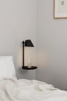 B-Kartonage Bettleuchte Nordlux Stay LED dimmbar mit Ablage und USB-Lagemöglichkeit Wandlampe Wandleuchte