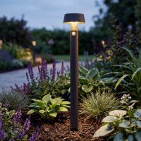 Nordlux Nama 90 LED Solar Wegeleuchte Schwarz 90cm mit...