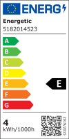 3er-Set LED-Lampe, E14, 4 Watt, 470lm, 2700K – Nordlux Energetic