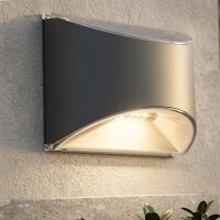 Briloner Solar-LED-Außenwandleuchte mit...