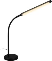 Briloner LED Tischleuchte Schreibtischlampe Schwarz Flexibel Touch-Dimmer Memory 6W 600lm Warmweiß