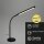 Briloner LED Tischleuchte Schreibtischlampe Schwarz Flexibel Touch-Dimmer Memory 6W 600lm Warmweiß