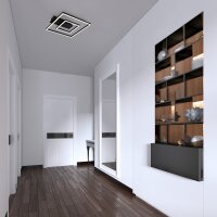 Deckenleuchte Briloner Frame LED Deckenlampe Schwarz