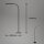 Steleuchte Briloner 6 Watt LED Leseleuchte 126,5 cm Schwarz Touchdimmer Standlampe