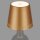 Flaschenleuchte Briloner Flaschenlicht Dimmbar Gold-Matt LED USB